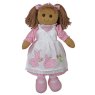 Powell Craft Rag Doll with Rabbit Dress
