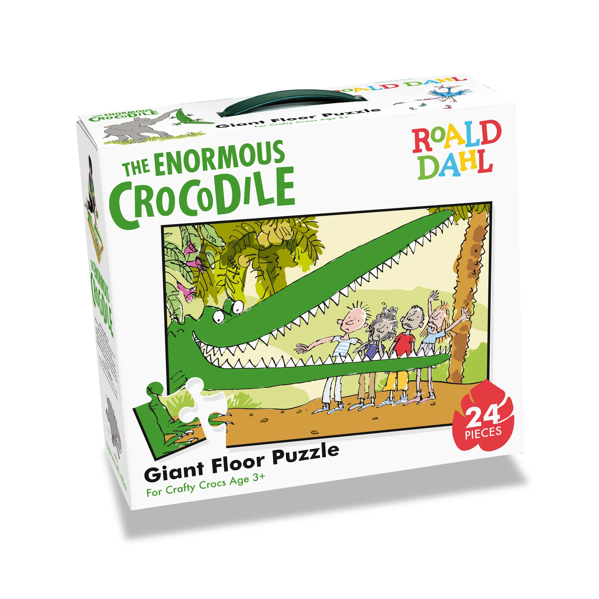 Roald Dahl The Enormous Crocodile 24 piece Floor Puzzle