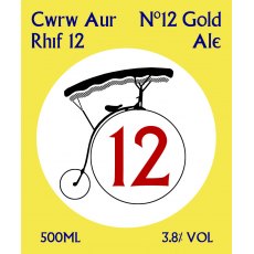 The Prisoner Rhif 12 Cwrw Aur | No12 Golden Ale 500ml The Prisoner Rhif 12 Cwrw Aur | No12 Golden Ale 500ml