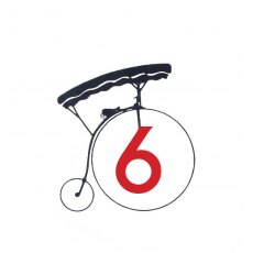 The Prisoner Car Sticker Pennyfarthing No 6 The Prisoner Car Sticker Pennyfarthing No 6