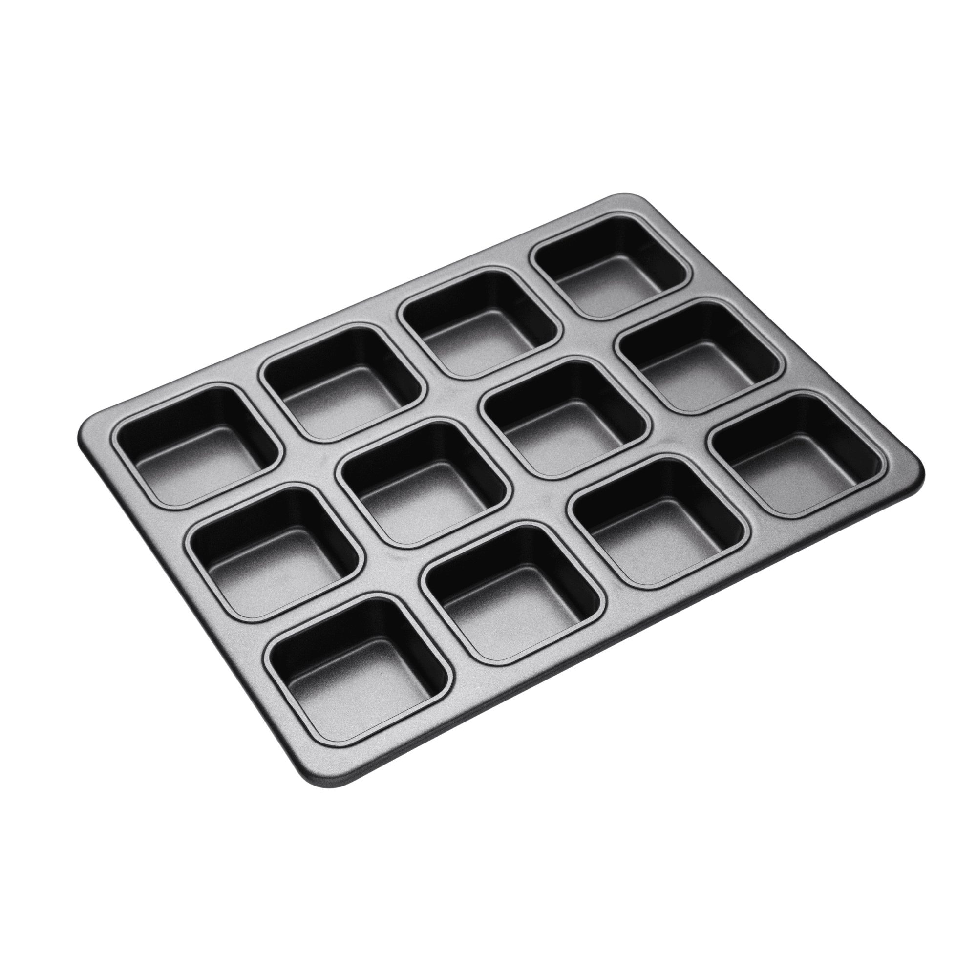 Masterclass Non Stick Large 12 Hole Square Brownie Tin Buy Online