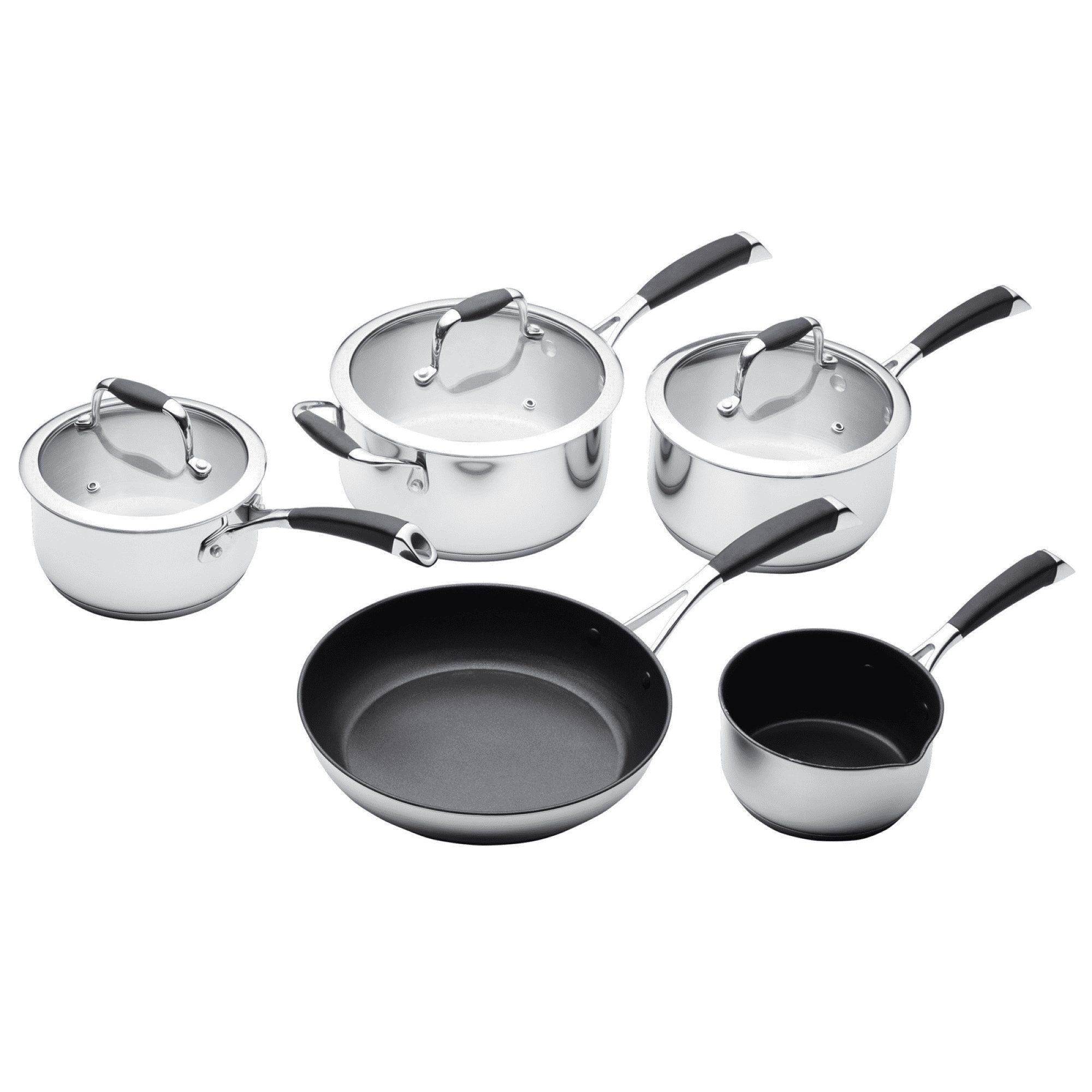 MasterClass 5 Piece Deluxe Stainless Steel Cookware Set Buy Online