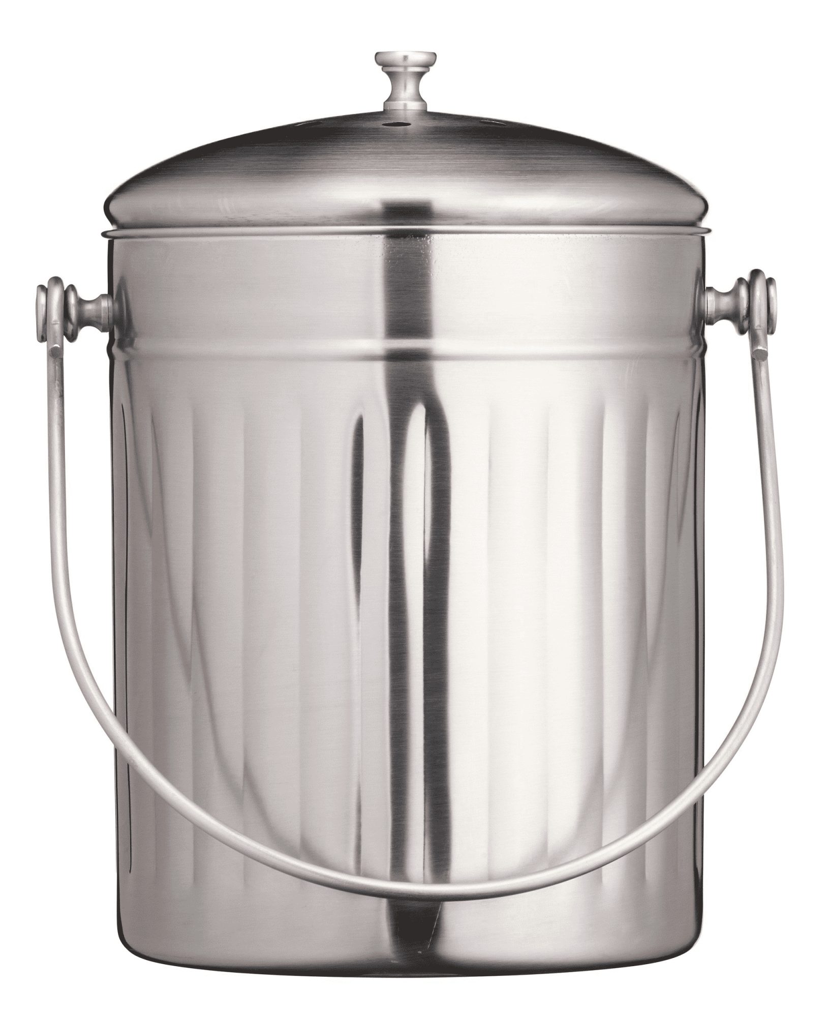 Kitchen Craft Stainless Steel Worktop Compost Bin Buy Online Here