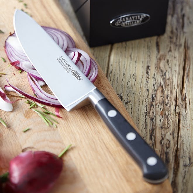 Stellar Sabatier IS 5 Piece Knife Block Set Black At Portmeirion Portmeirion Online