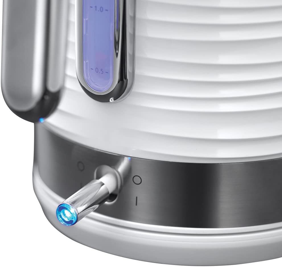 Russell Hobbs White Inspire Kettle 1.7L Buy Online here Portmeirion Online