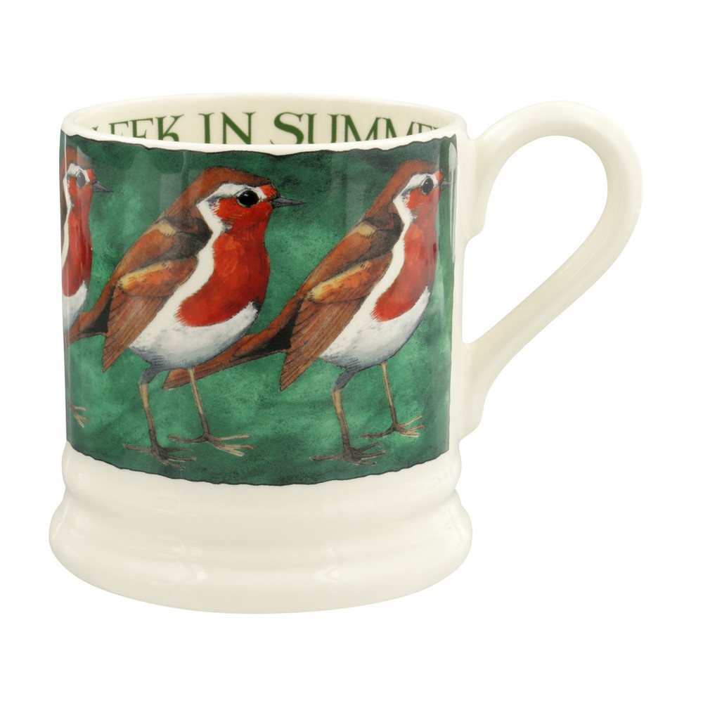 Emma Bridgewater Robin On The Green Mug Buy Online Here Portmeirion