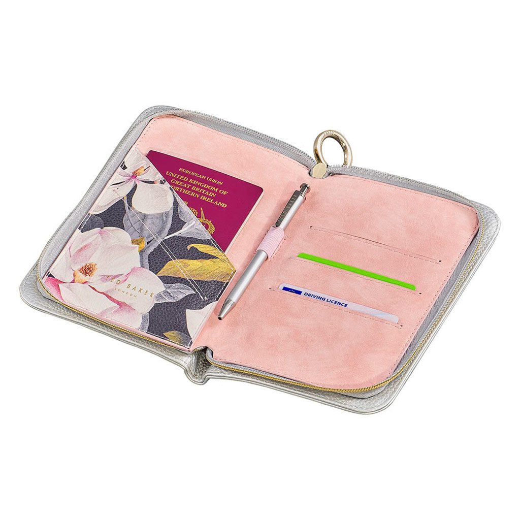 Ted Baker Silver Travel Organizer Buy Online Here Portmeirion Online