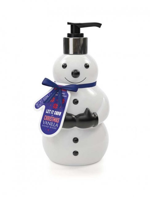 The Somerset Toiletry Company Christmas Carol Musical Hand Wash Snowman 500ml
