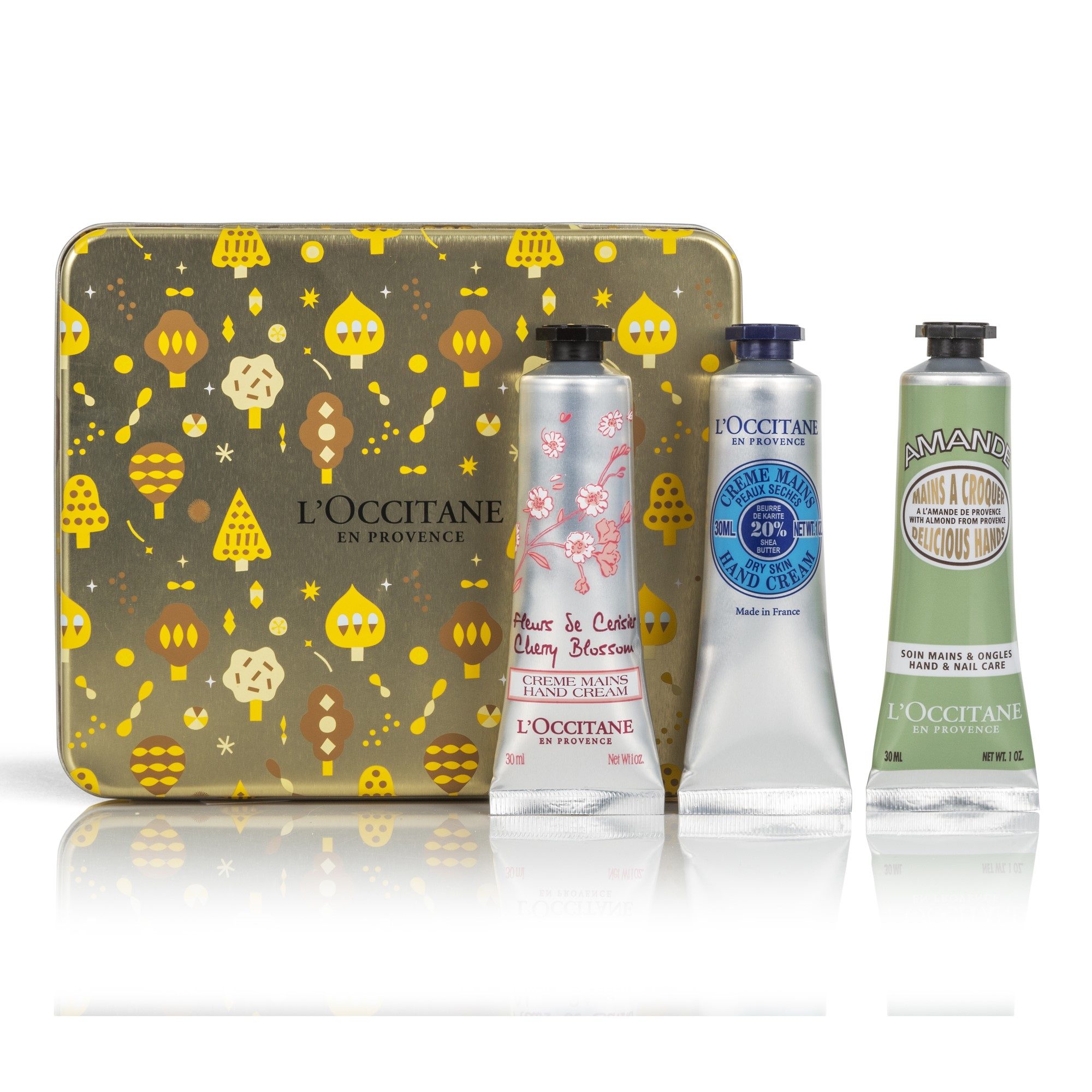L'Occitane Hand Cream Trio Set, Various Scents L'Occitane Hand Cream Trio Set, Various Scents