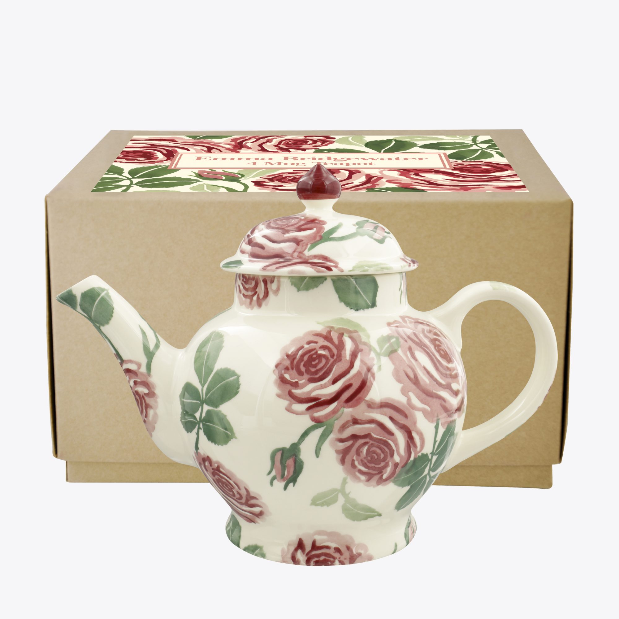 Emma Bridgewater Pink Roses 4 Mug Teapot Boxed Buy Online Here