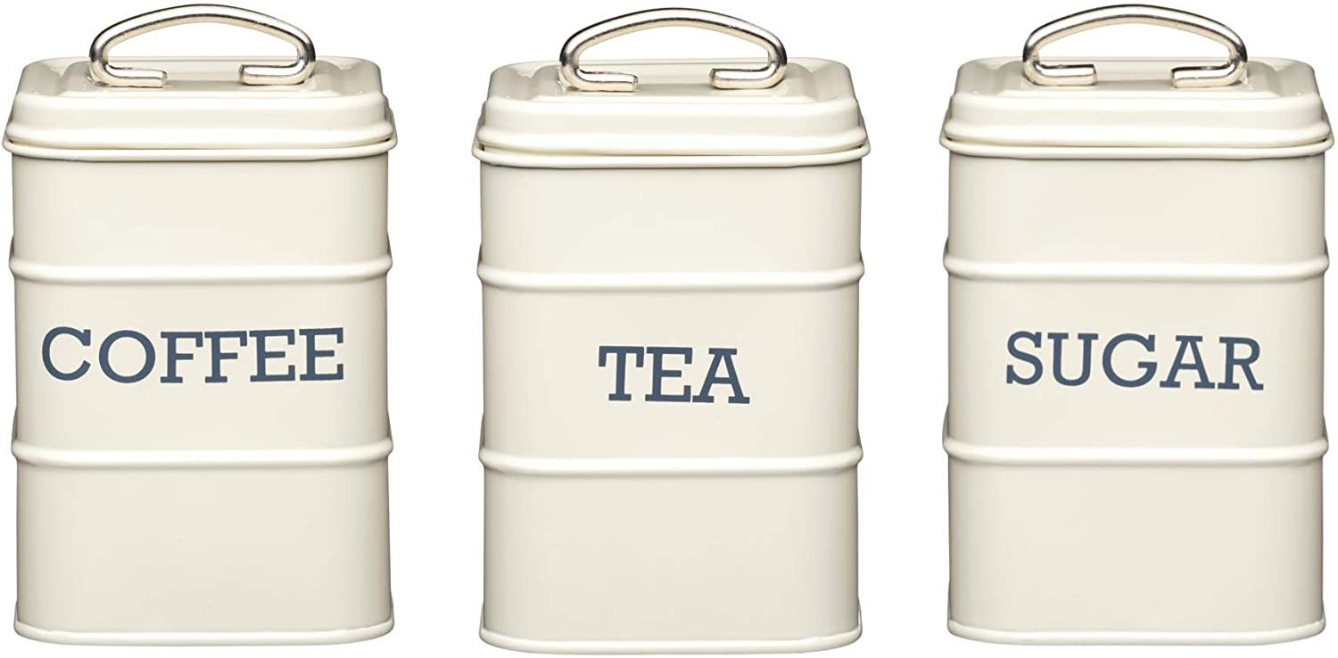 Living Nostalgia Antique Cream Sugar Tin Buy Online Here