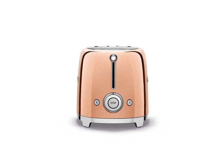 SMEG 2 Slice Toaster Rose Gold At Portmeirion Online Portmeirion Online