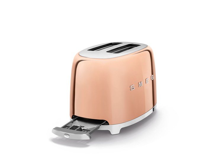 SMEG 2 Slice Toaster Rose Gold At Portmeirion Online Portmeirion Online