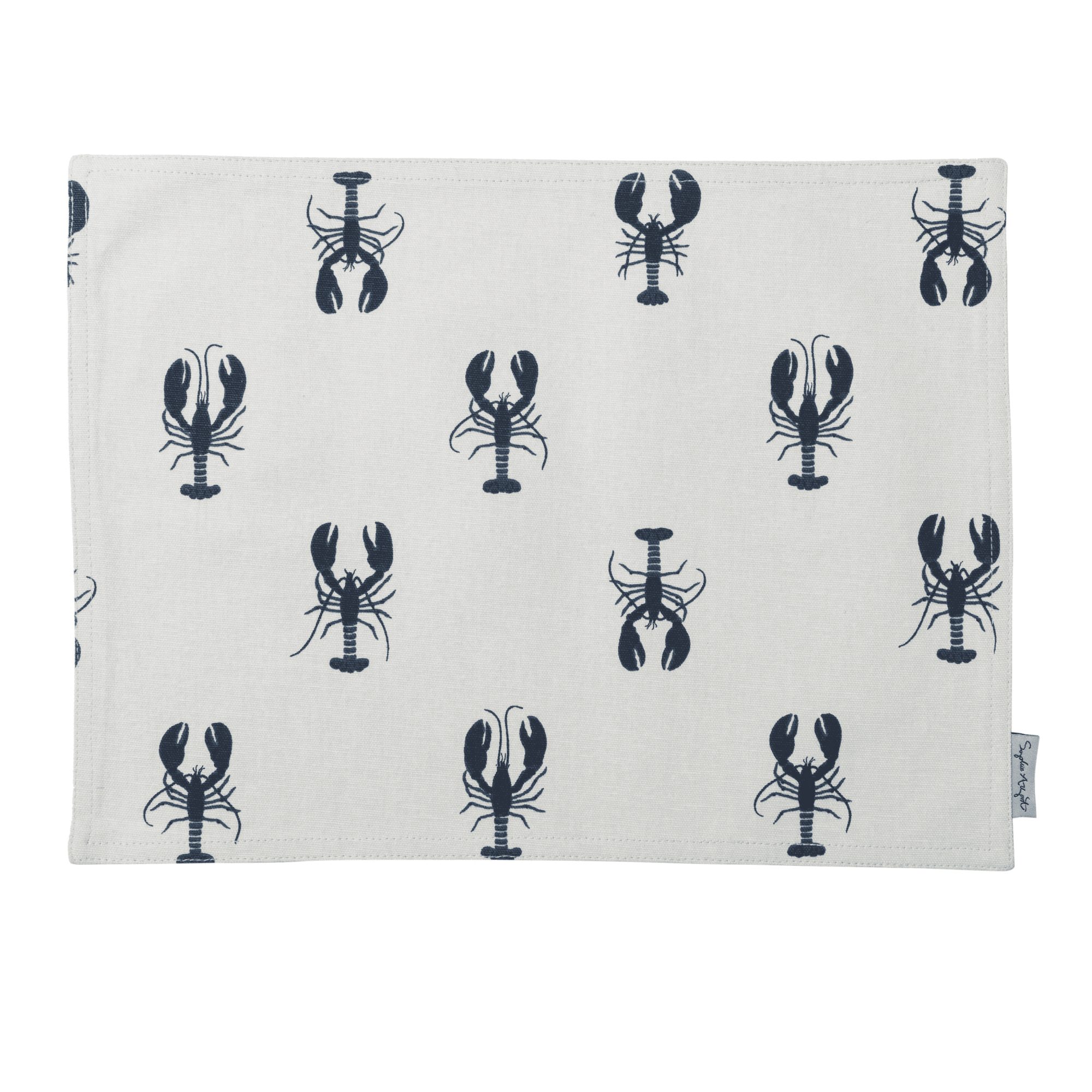 Sophie Allport Lobster Fabric Placemat Buy Online Here Portmeirion