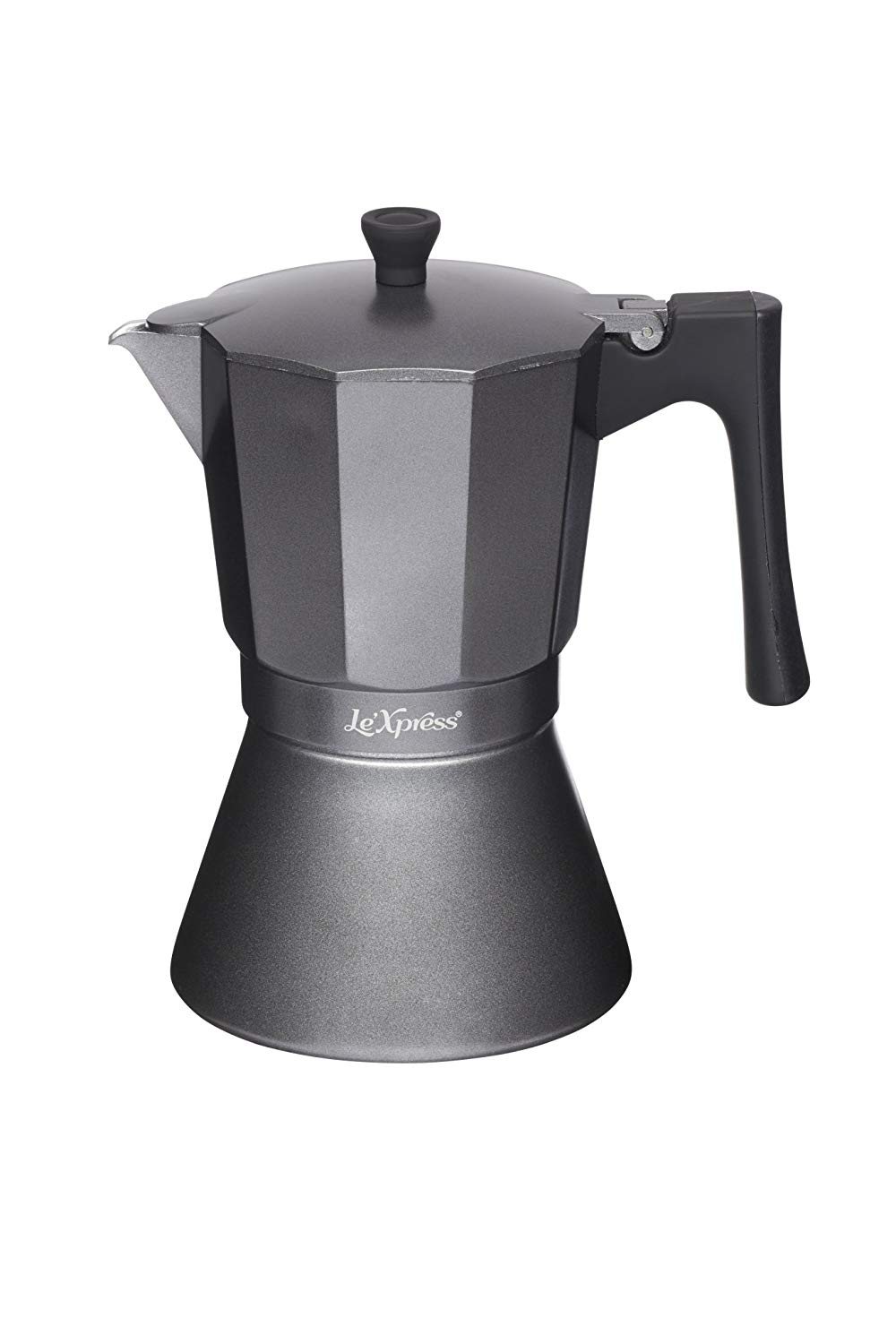 LeXpress Induction Safe Espresso Coffee Maker 9 Cup Buy Online Here