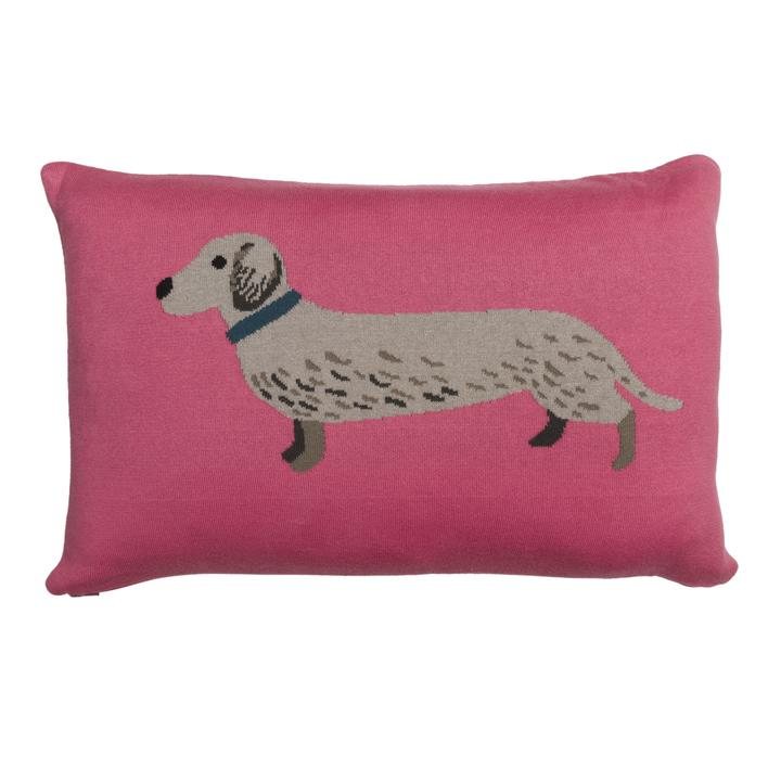 Sophie Allport Fetch Knitted Statement Cushion Cushions Portmeirion