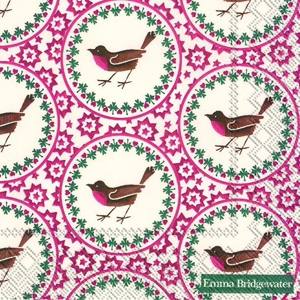 Emma Bridgewater Joy Robin Lunch Napkins Buy Online Here Portmeirion Online