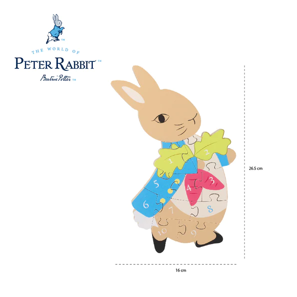 Peter Rabbit™ Number Puzzle | At Portmeirion Online - Portmeirion Online