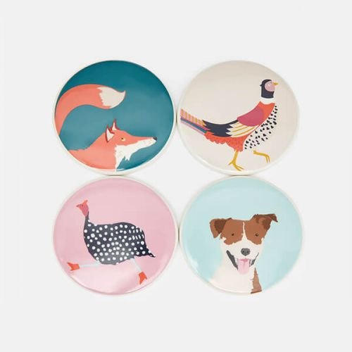 Joules Ceramic Coasters Set of 4 Buy Online Here Portmeirion Online