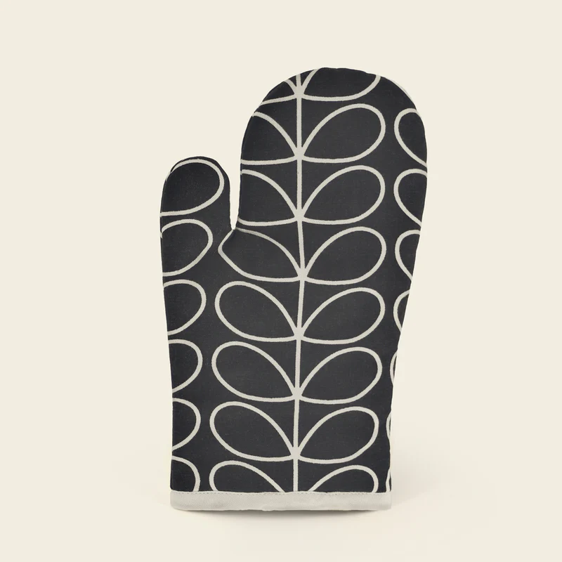 Orla Kiely Oven Mitt Linear Stem Slate Buy Online Here Portmeirion