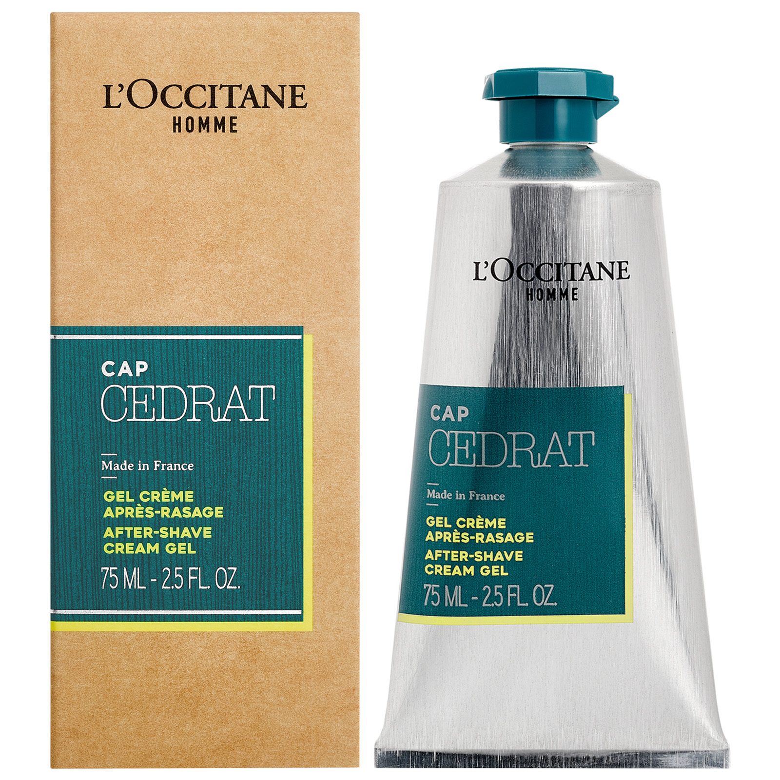 L Occitane CAP Cedrat After Shave Cream Gel 75ml At Portmeirion