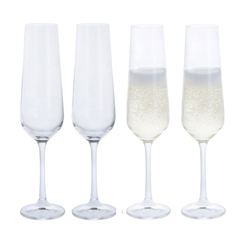 Dartington Cheers Champagne Flutes Set of 4 At Portmeirion Online