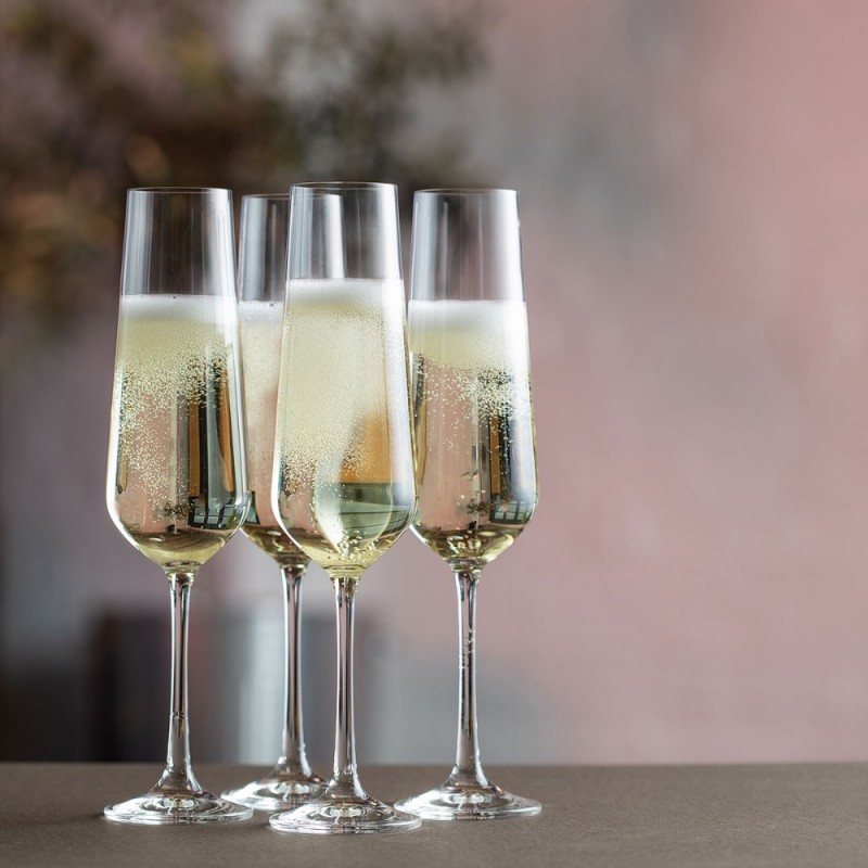 Dartington Cheers Champagne Flutes Set of 4 At Portmeirion Online
