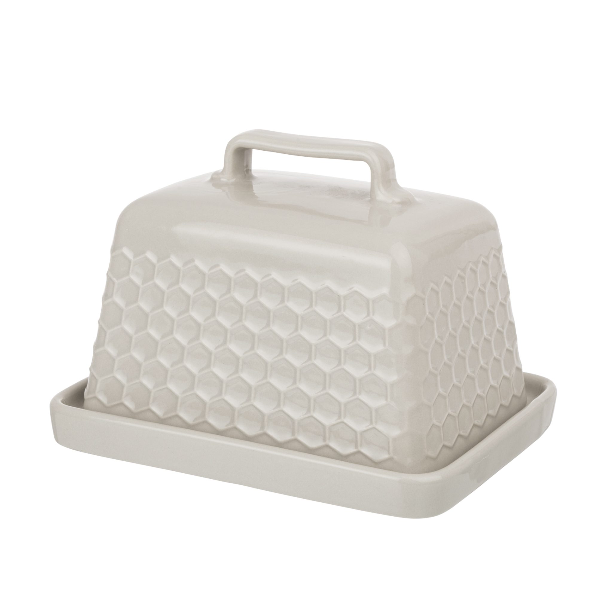 The Kitchen Pantry Butter Dish Grey At Portmeirion Online