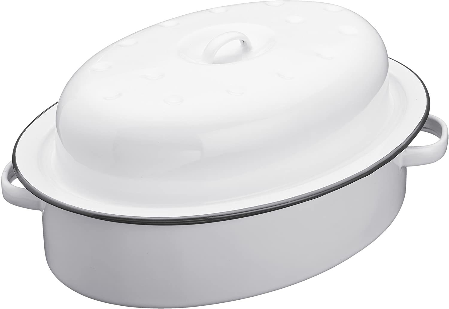 Enamel Roaster With Lid 30cm Portmeirion Online