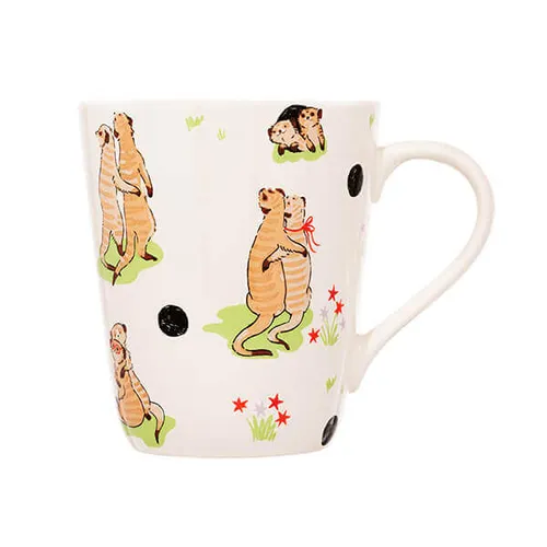Cath Kidston Meerkats Cream Stanley Mug | At Portmeirion Online -  Portmeirion Online