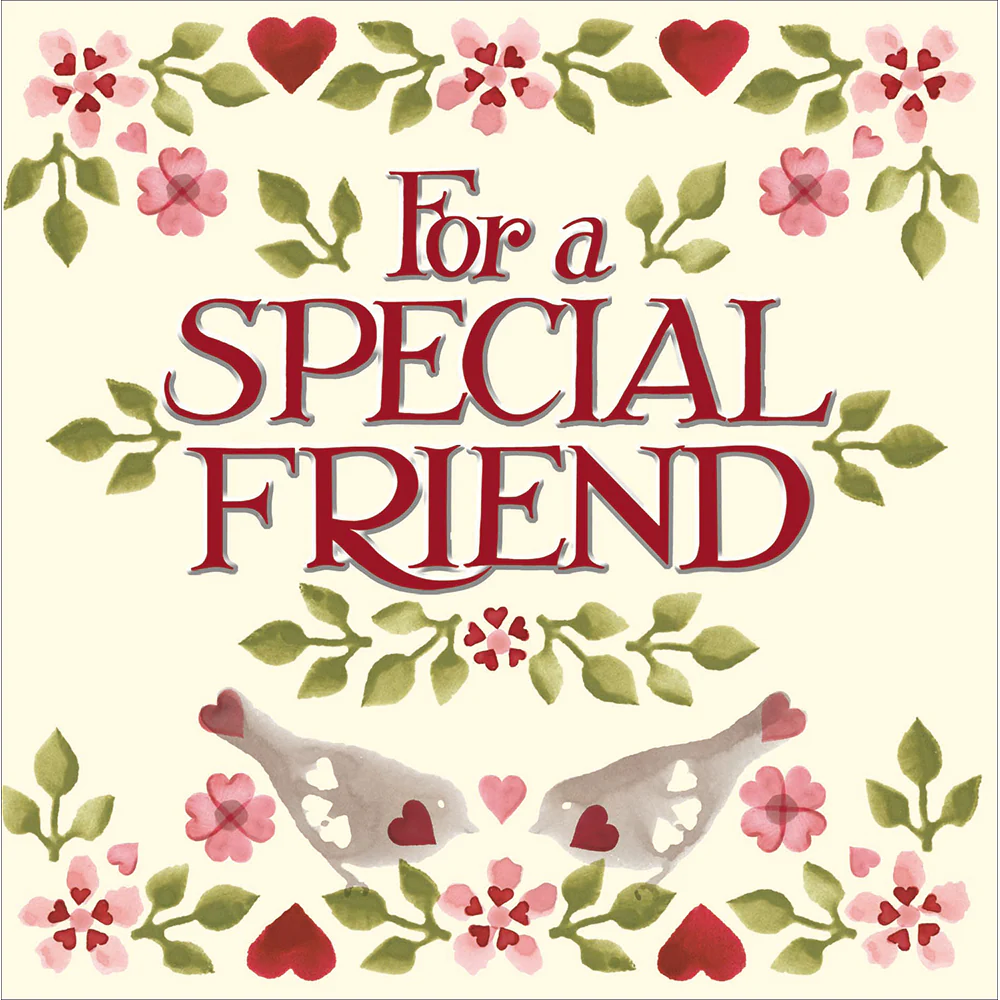 Emma Bridgewater For a Special Friend Card | At Portmeirion Online