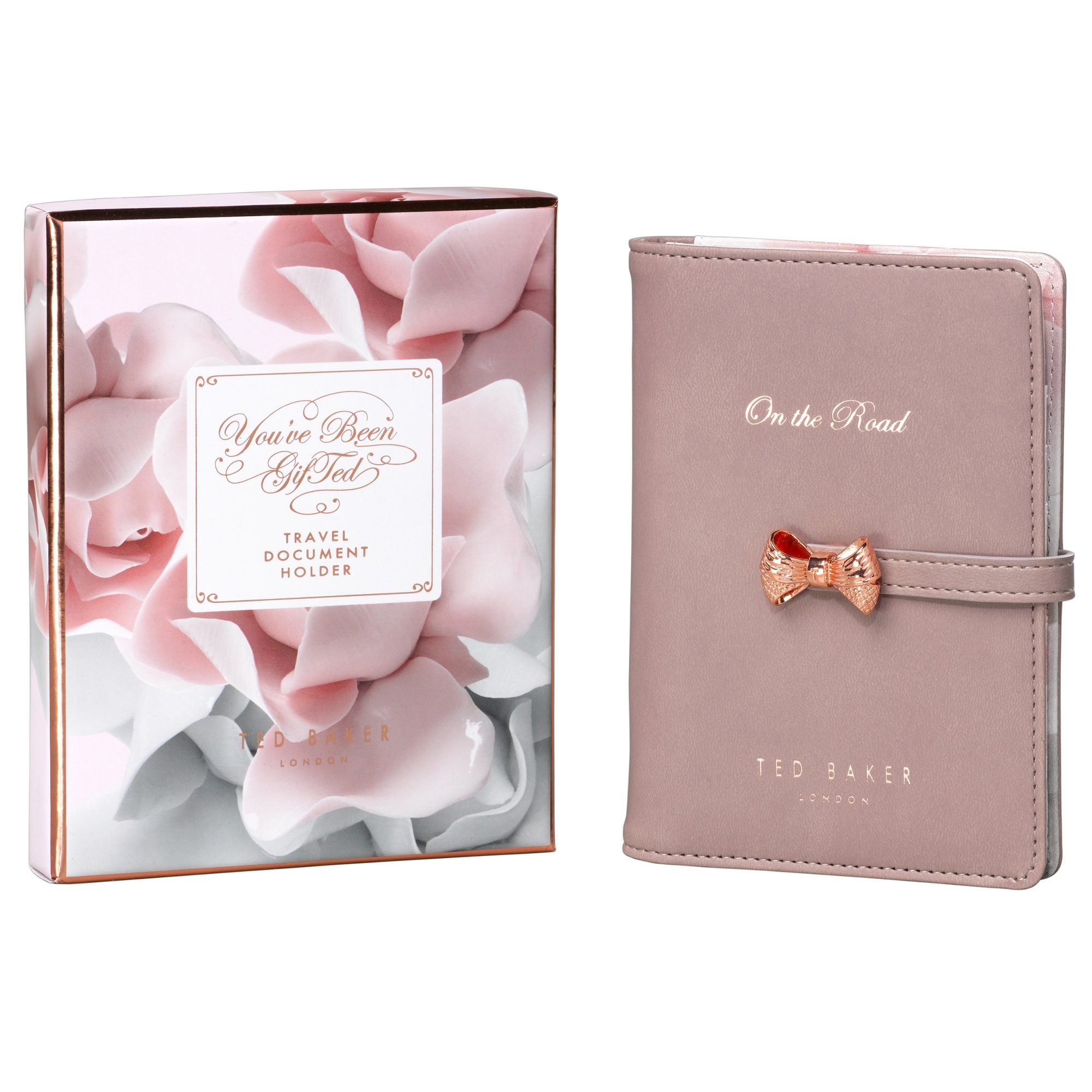 Luggage Tag Ted Baker Travel Wallet Rose Gold Ted Baker Thistle