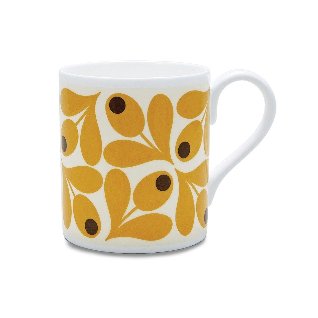 Orla Kiely Acorn Cup Saffron Mug Buy Online Here Portmeirion Online