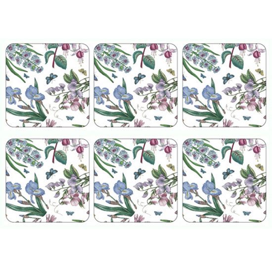 Botanic Garden Set of 6 Chintz Pimpernel Coasters Buy Online Here