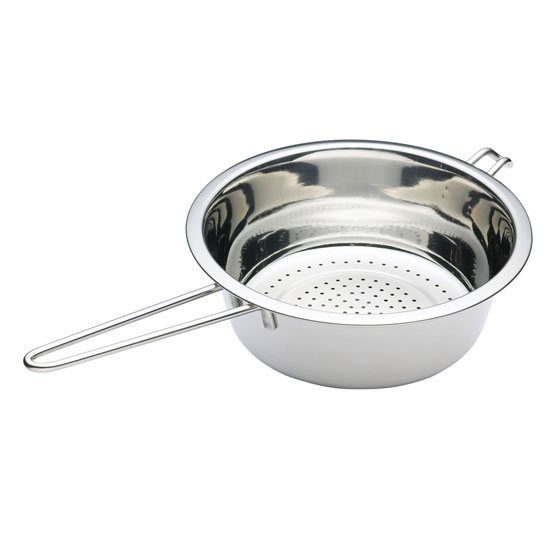 Stainless Steel 22cm Long Handled Colander Buy Online Here