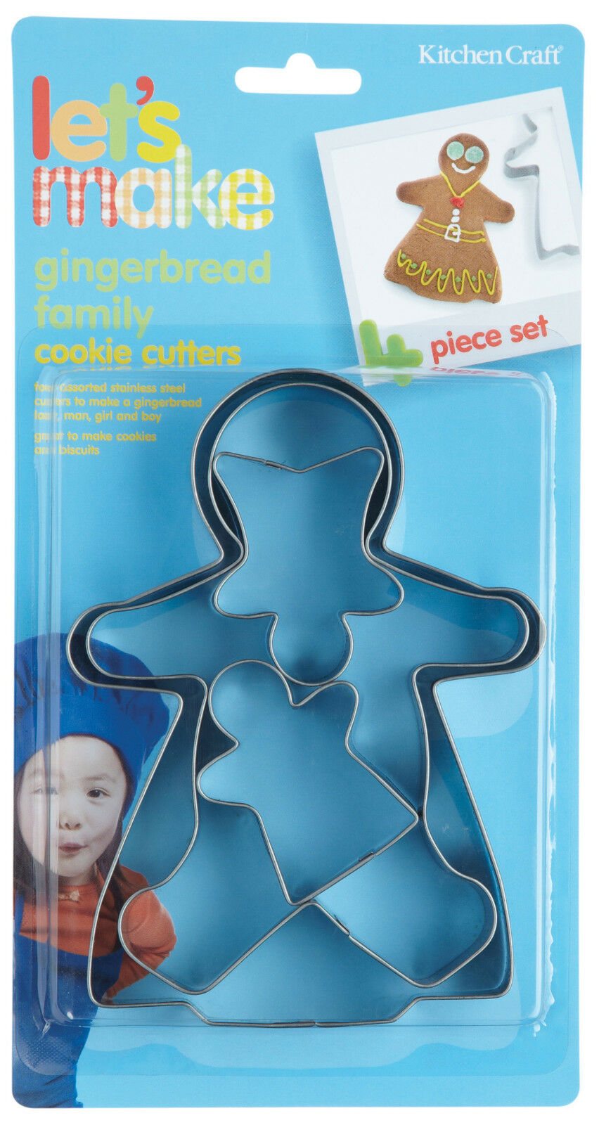 Lets Make S/S Gingerbread Cookie Cutters Buy Online Here