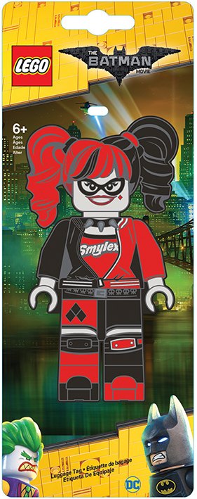 Lego Batman Harley Quinn santoki Luggage Tag Ordinateur Portable Livre Sac à dos Sac Tag 