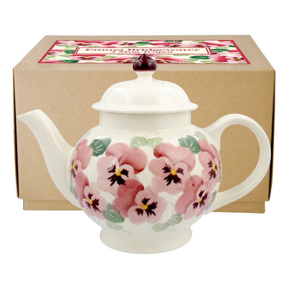 Emma Bridgewater Pink Pansy 4 Mug Teapot Teapots Portmeirion Online