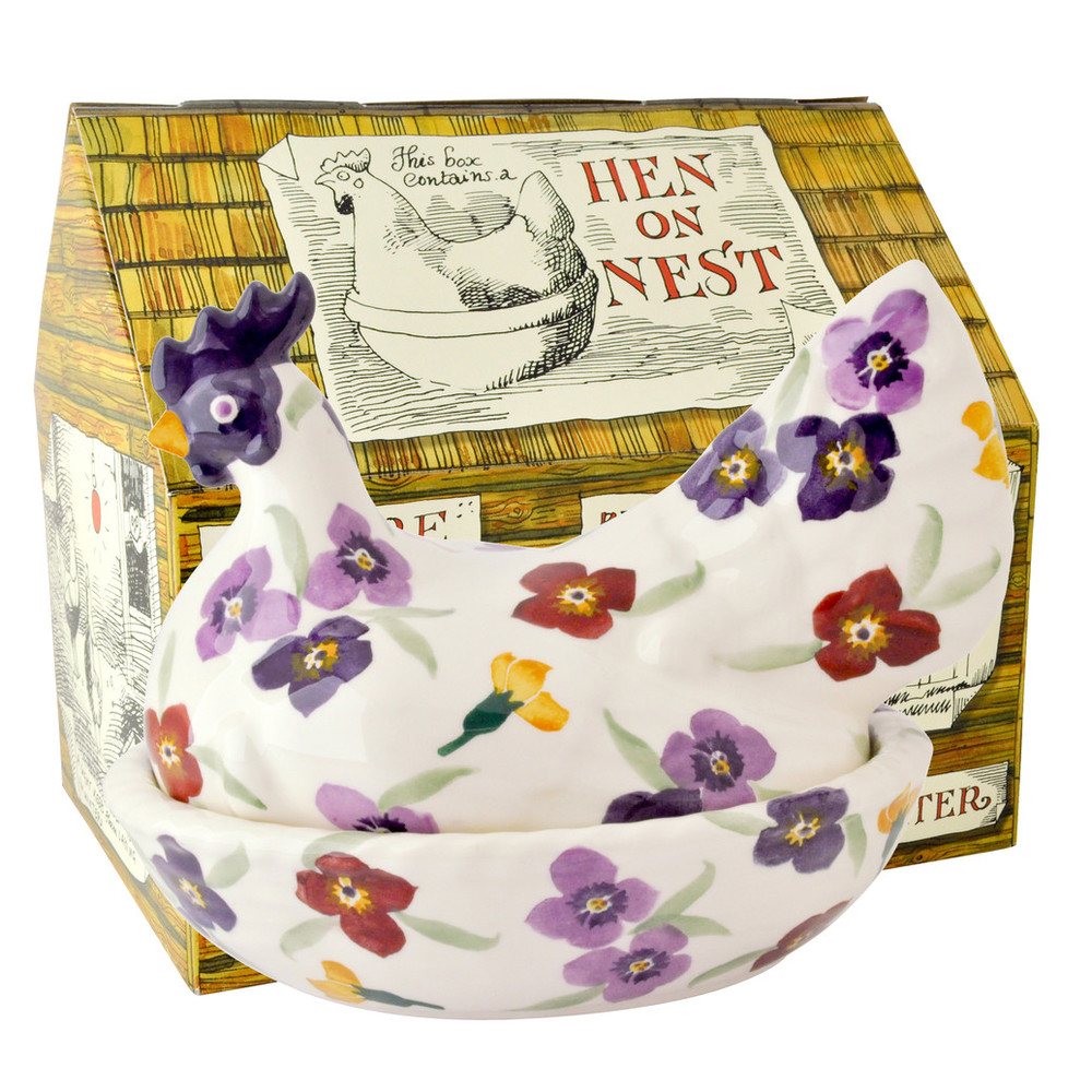 Emma Bridgewater Wallflower Hen on Nest Buy Online Here Portmeirion