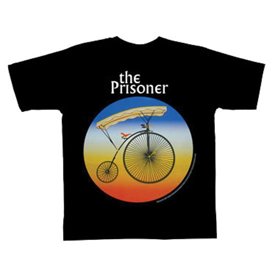 The Prisoner Penny Farthing T-Shirt: Official Prisoner Merchandise ...
