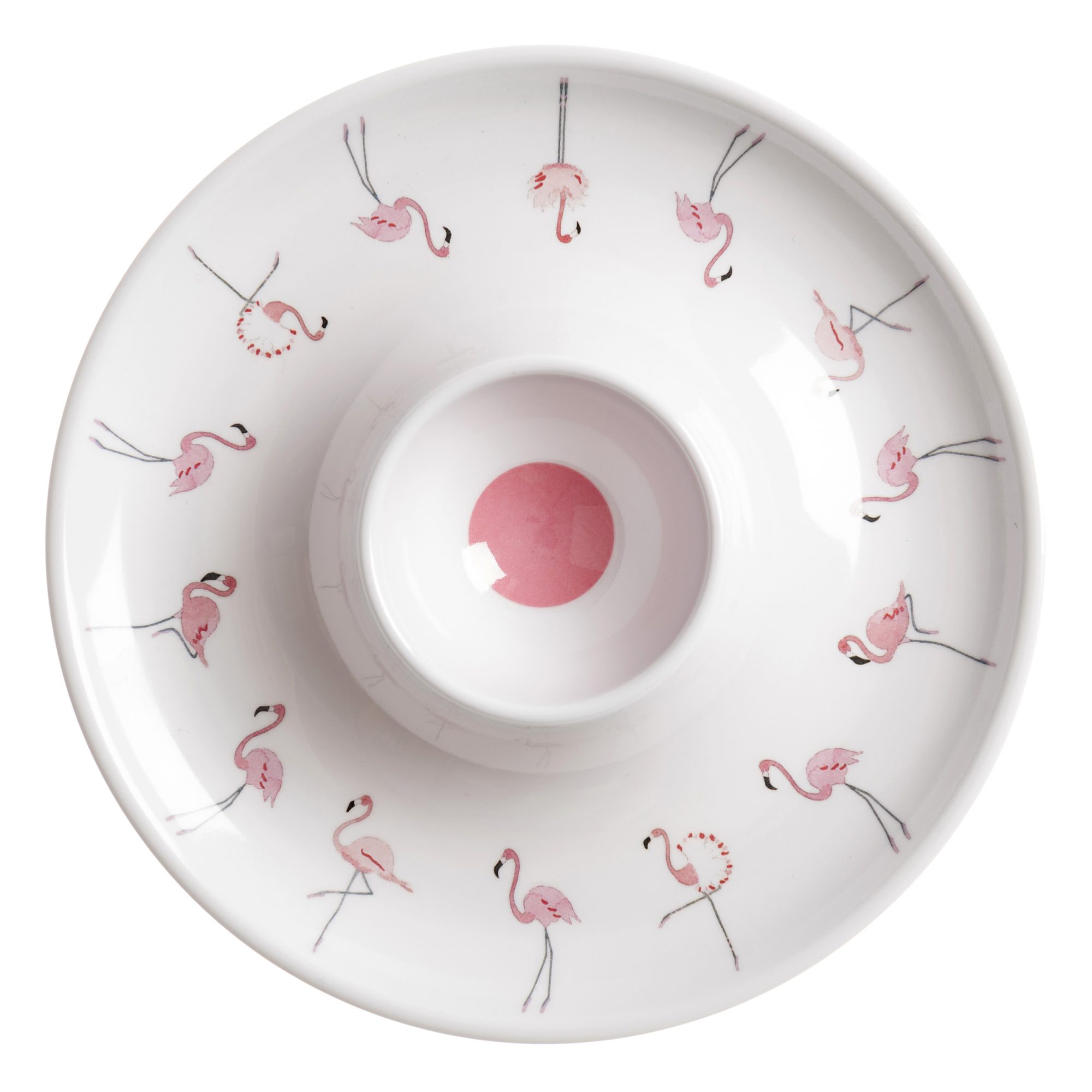 Sophie Allport Flamingos Children's Egg Cup Saucer Buy Online Here Portmeirion Online