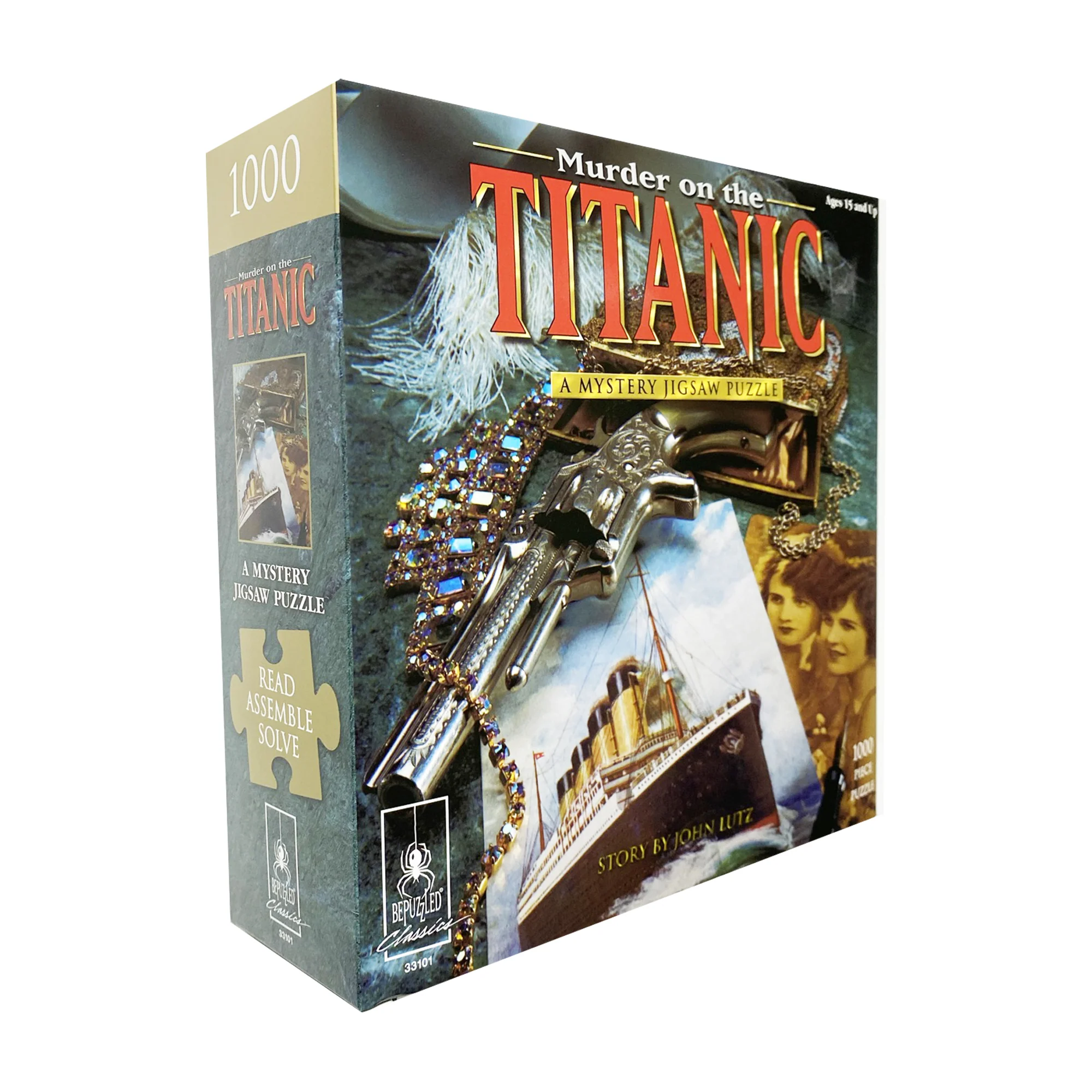 Murder on the Titanic Mystery Jigsaw Puzzle | Buy Online Here - Portmeirion Online