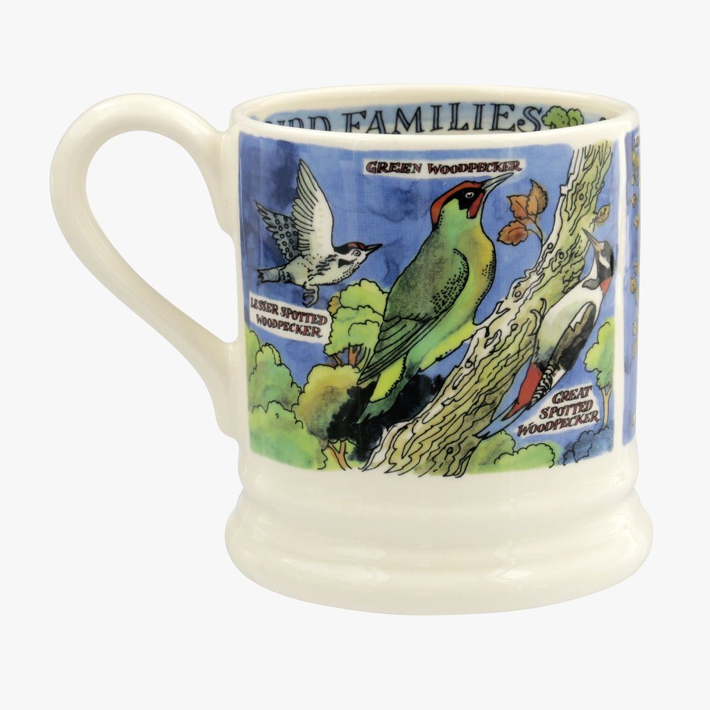 Emma Bridgewater Owls & Woodpeckers 1/2pt Mug Buy Online Here Portmeirion Online