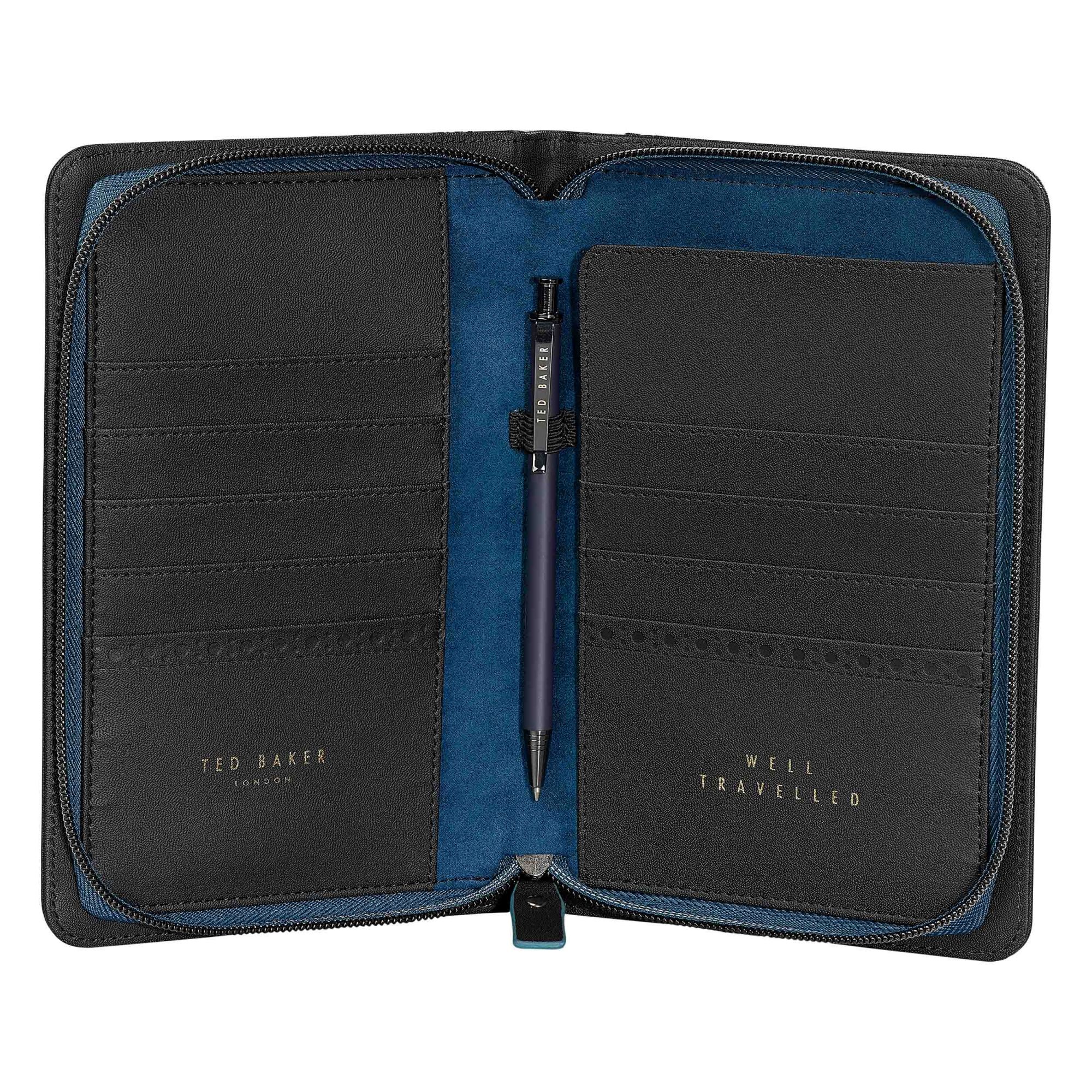 Ted Baker Baker Brogue Monkian Travel Organiser Buy Online Here