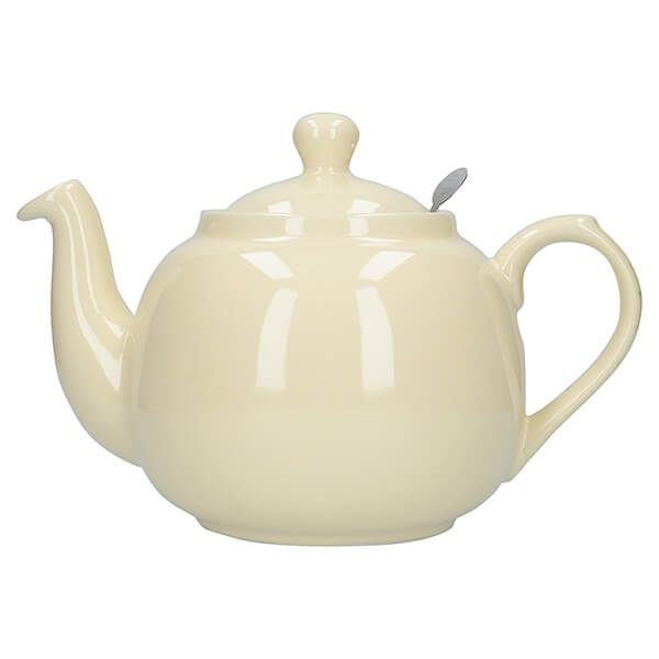 Ivory Farmhouse Filter Teapot Buy Online here Portmeirion Online