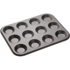 MasterClass Non Stick Twelve Hole Shallow Baking Tin
