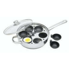 Stainless Steel Deep Six Hole Egg Poacher