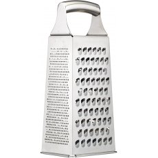 MasterClass Etched Stainless Steel 4 Sided Box Grater