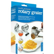 KitchenCraft Stainless Steel Rotary Grater