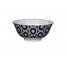KitchenCraft Black Tile Stoneware Bowl